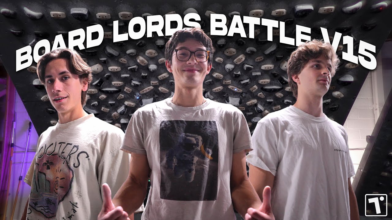 Board Lords Battle V15 on the Tension Board 2