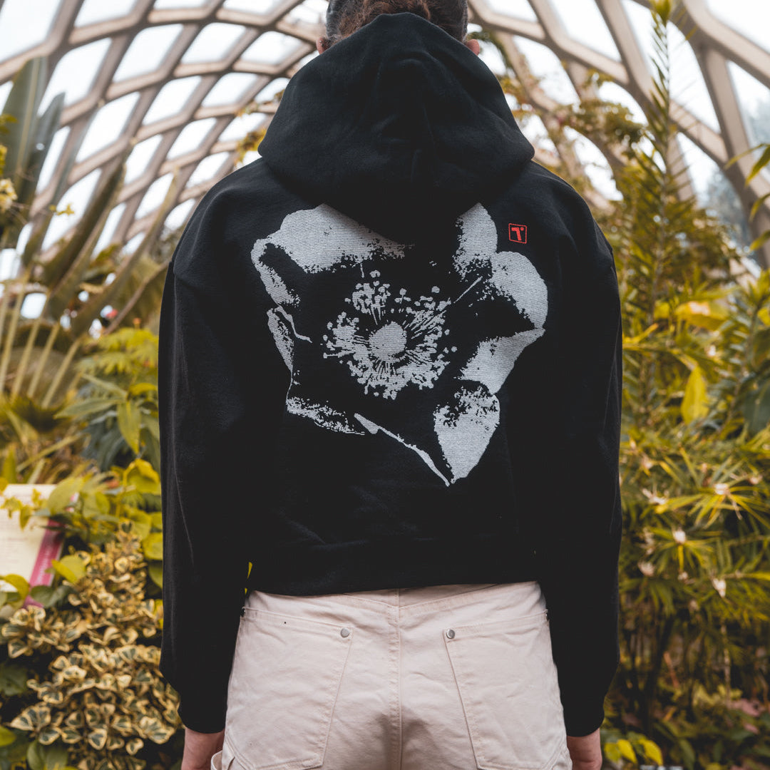 Cropped Poppy Full Zip Hoodie – Tension Climbing
